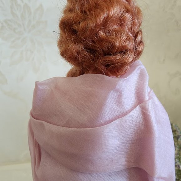 Antique Chalk Ware Pin Cushion Doll/Art Deco Flapper - Picture 6 of 9